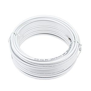 Cabo Coaxial Rg 59/47 R50 Branco