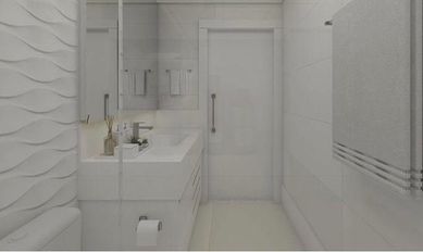 Revestimento Blanc Brilhante Liso Pa 40x90 Retificado Caixa 1,96m Ceusa