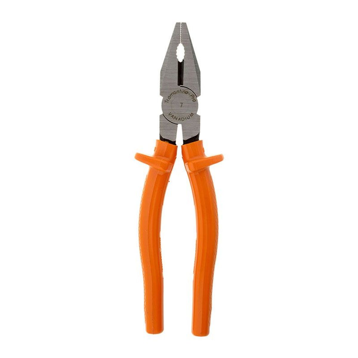Alicate Universal  7" 44000/107 Laranja Tramontina Pro, marca Tramontina - Foto Principal
