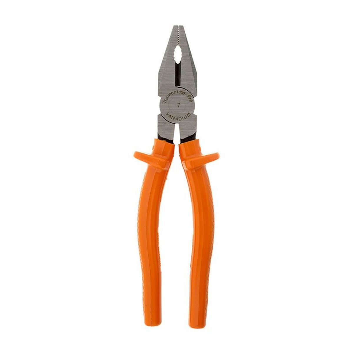 Alicate Universal  7" 44000/107 Laranja Tramontina Pro, marca Tramontina - Foto Principal