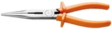 Alicate Meia Cana Bico Longo 8" Laranja