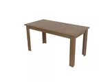 Mesa Rústica com Tampo 74x77x150cm Marrom