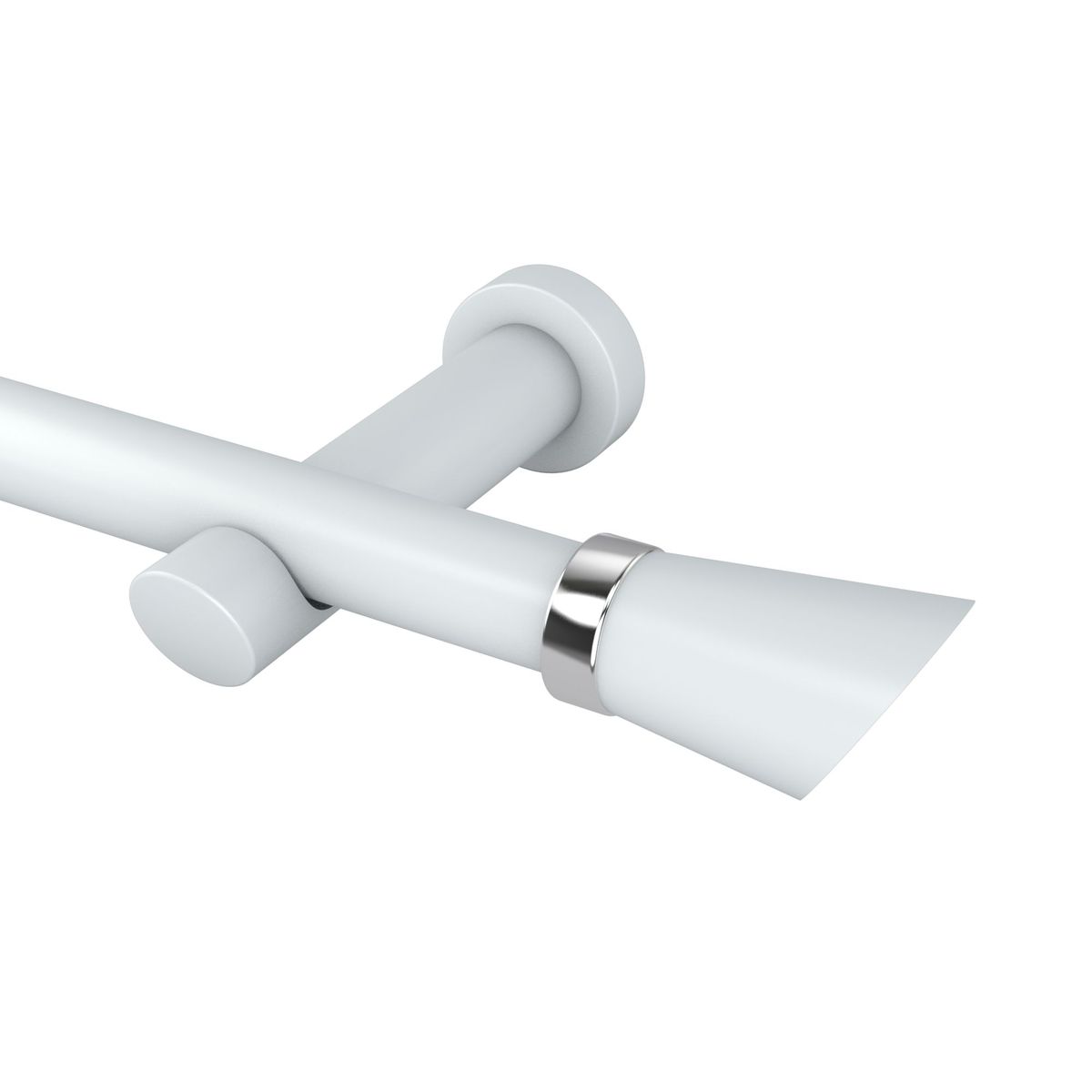 Kit Varao 1,50m 19mm Fino Aço Alemao Branco Belchior, marca Belchior - Foto Principal