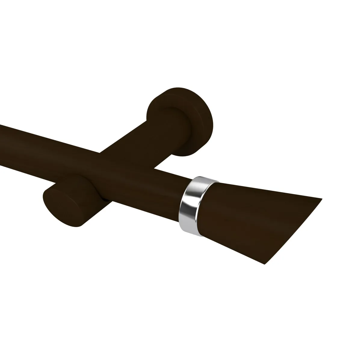 Kit de Varão Alemão 19mm 200 cm Imbuia, marca Belchior - Foto Principal