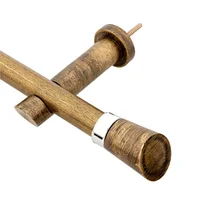 Kit Varao 3,00m 28mm Grosso Aço Alemao Ouro Velho Belchior
