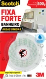 Fita Dupla Face 3M Scotch Fixa Forte Banheiro - 24 mm x 1 m