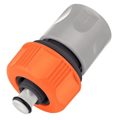 Engate Rpido com Aquastop 5/8 e 3/4 Laranja e Verde