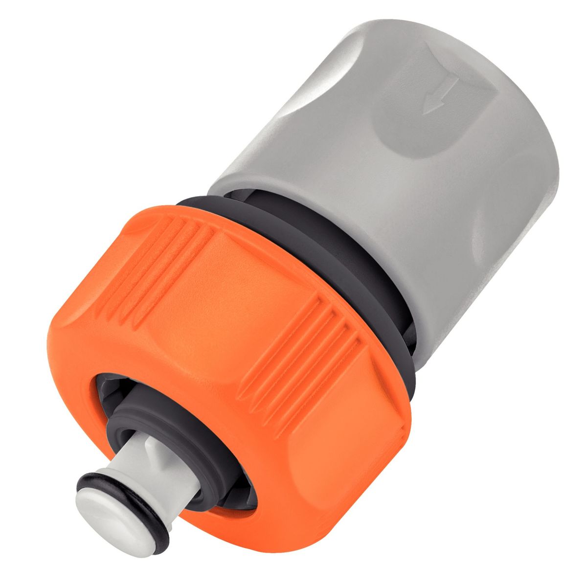 Engate Rápido com Aquastop 5/8 e 3/4 Laranja e Verde, marca Tramontina - Foto Principal