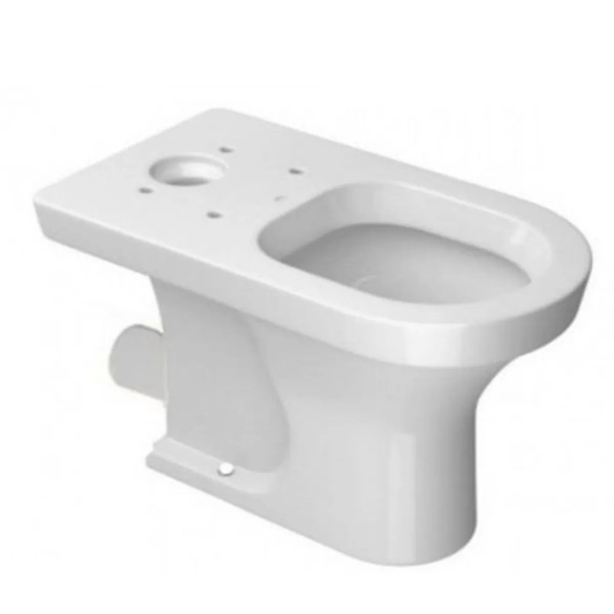 Bacia para Caixa Nuova Saída Horizontal Branco Deca, marca Deca - Foto Principal
