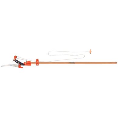 Podador Galho com Serrote com Cabo de Madeira 150cm Laranja