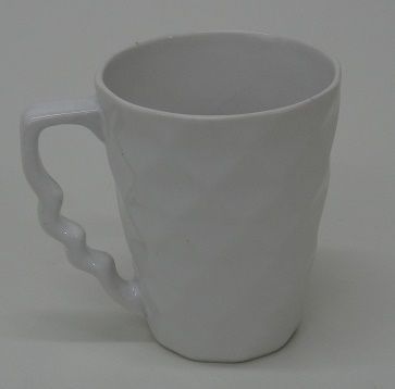 Caneca com Ala Diamond 240ml Branco