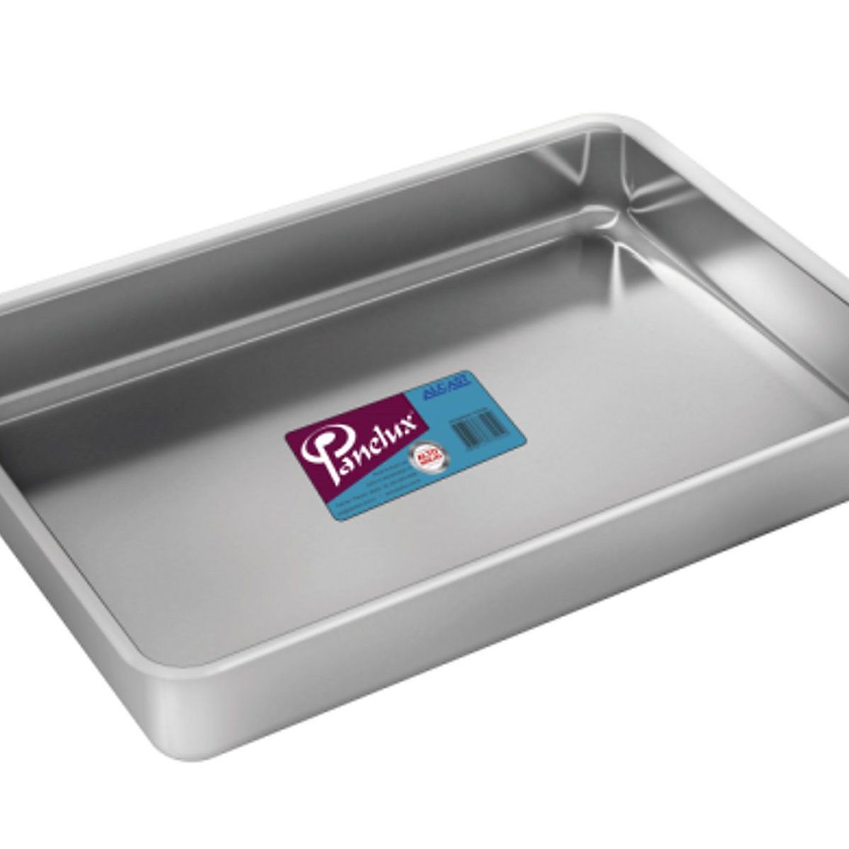 Assadeira n4 Alumínio 38x26cm Polido, marca Panelux - Foto Principal