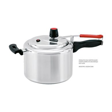 Panela de Presso 4,5L Turbo Alumnio Polido Panelux