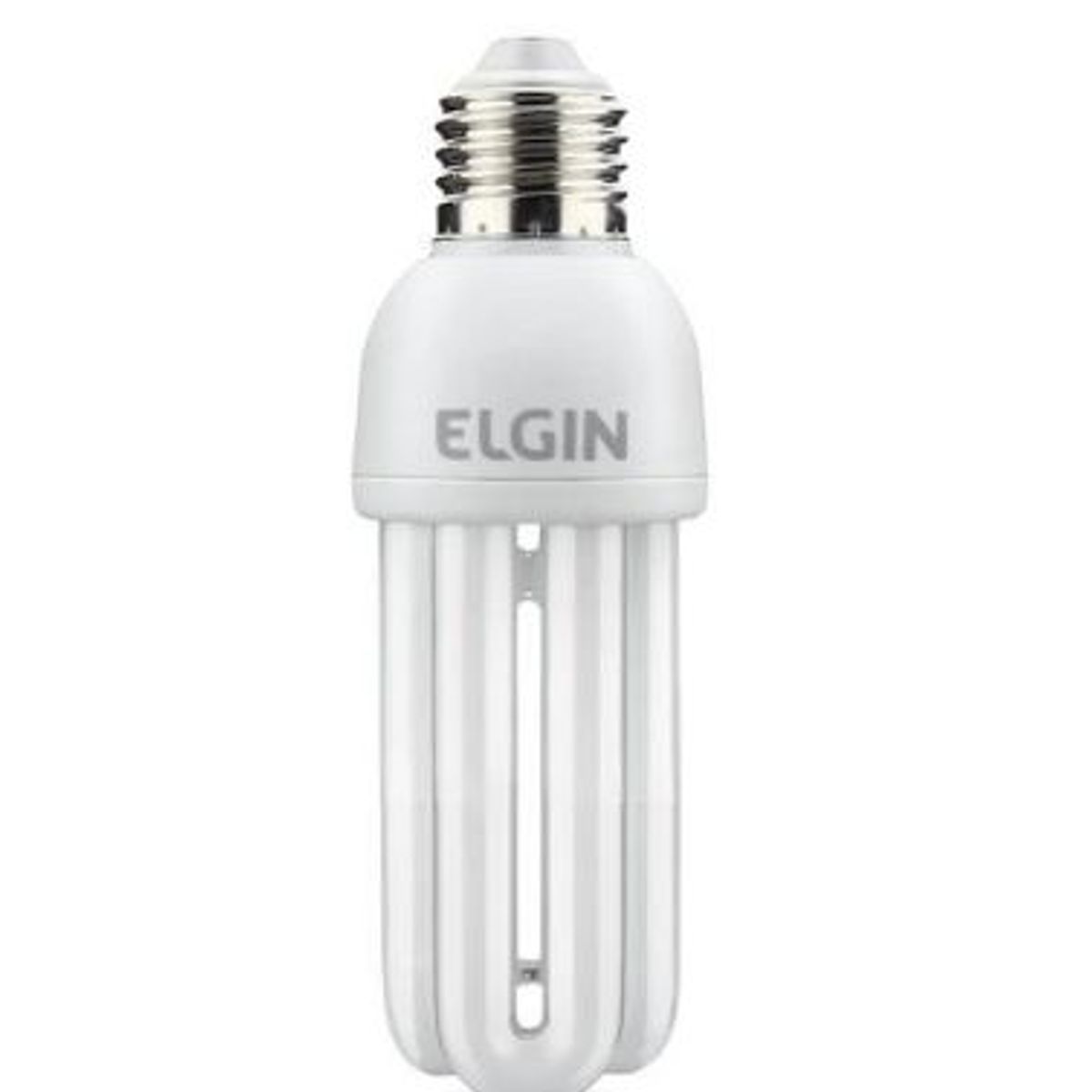 Lâmpada Fluorescente Compacta E27 3U 15W 127V Branco, marca Elgin - Foto Principal