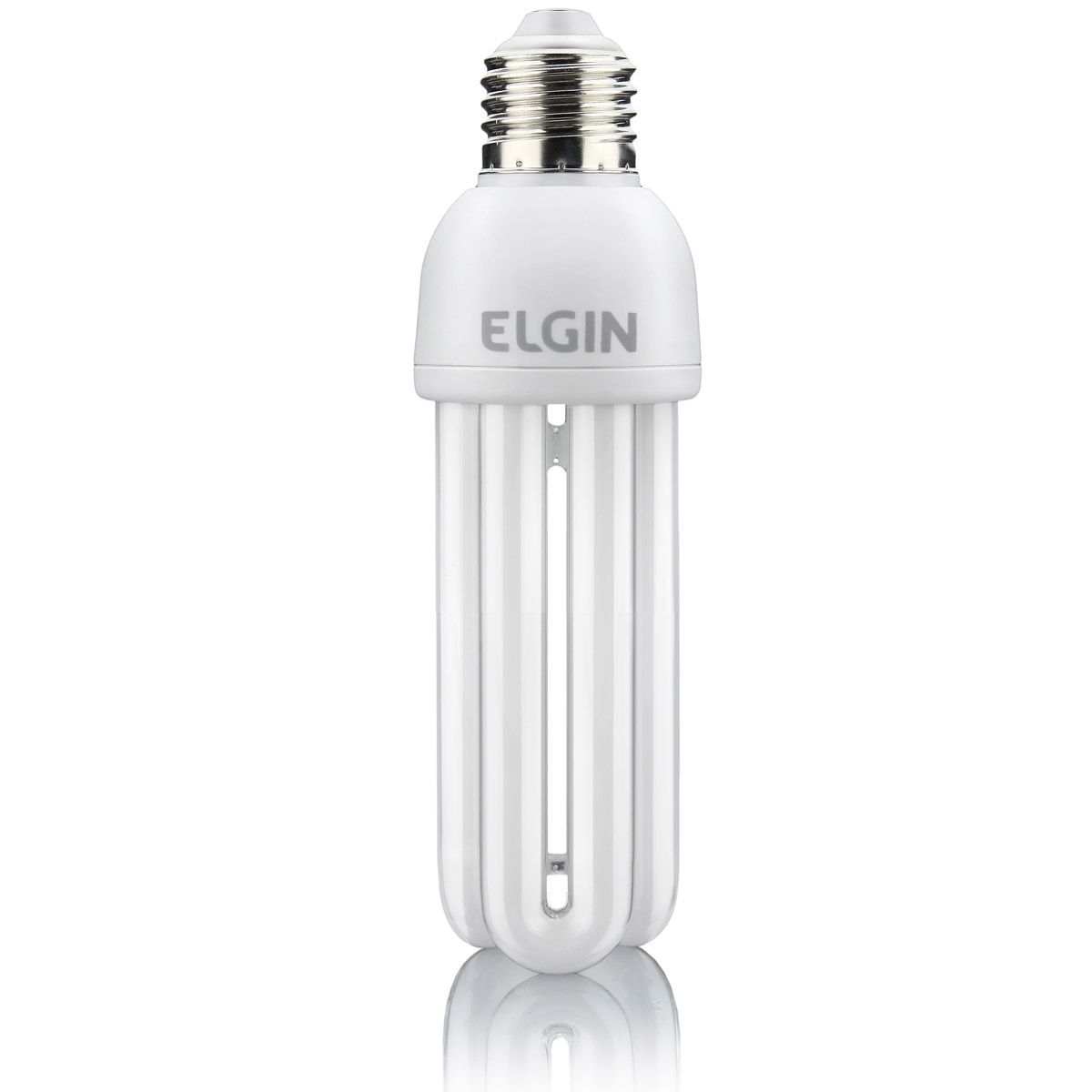 Lâmpada Fluorescente Compacta E27 3U 20W 127V Branco, marca Elgin - Foto Principal