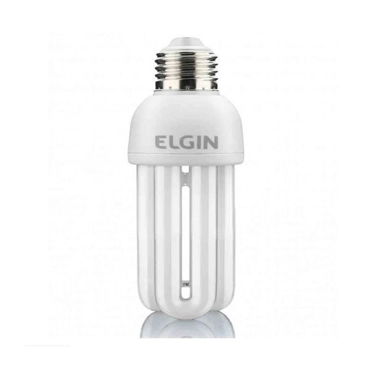 Lâmpada Fluorescente Compacta E27 3U 25W 220V Branco, marca Elgin - Foto Principal