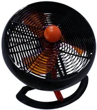 Ventilador de Mesa 40cm 3pás Maxximos Tangerine, Preto e Laranja, 127V