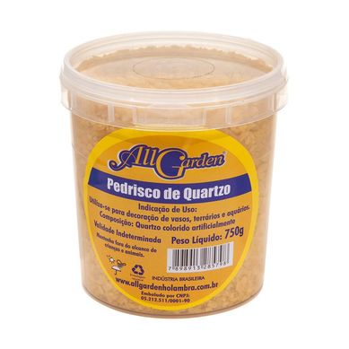 Pedrisco de Quartzo 750g Amarelo