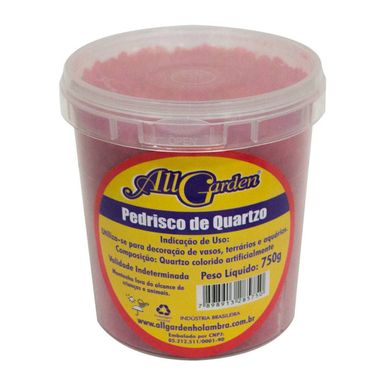 Pedrisco de Quartzo 750g Vermelho