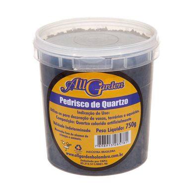 Pedrisco de Quartzo 750g Preto