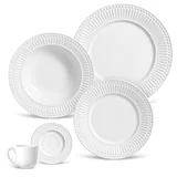 Aparelho de Jantar Roma 20 Peças Branco Porto Brasil
