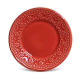 Prato de Sobremesa Madeleine 20cm Vermelho