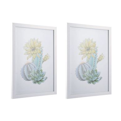 Kit 2 Porta Retratos Basic 21x30cm Branco Just Home Collection