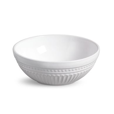 Tigela Prgamo Mdio Cermica Branco