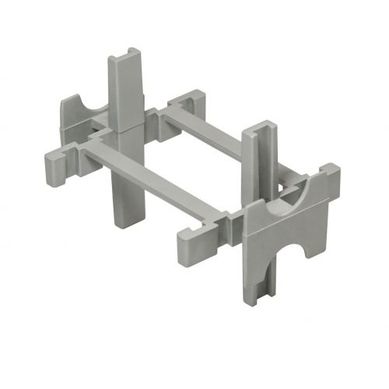Espaador para Bloco de Vidro 19x19x8cm Cinza 10 Peas