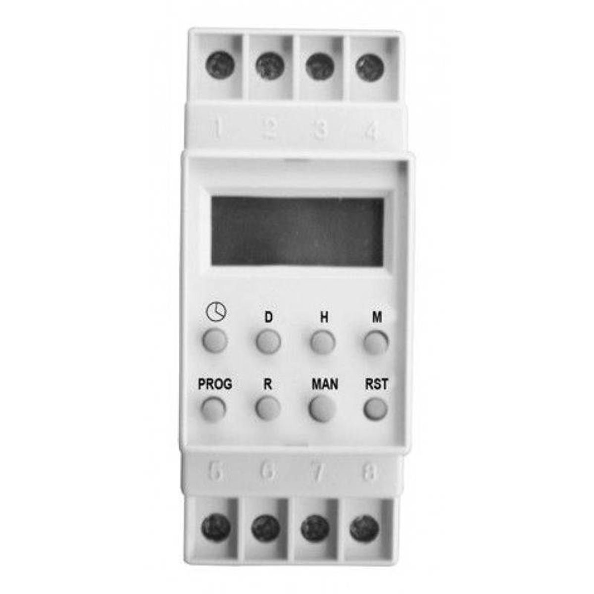 Timer Digital Temporizador para Trilho Din DNI6621 Key West 220V, marca Dani Condutores - Foto Principal