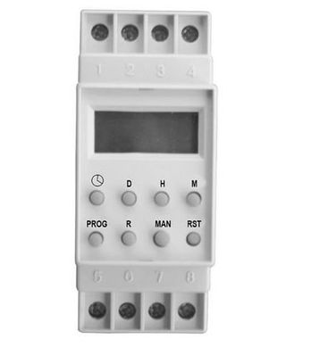 Timer Digital Temporizador para Trilho Din DNI6621 Key West 220V