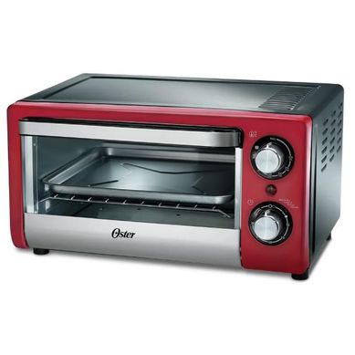 Forno Eltrico Compact TSSTTV 10L Prata e Vermelho 110V