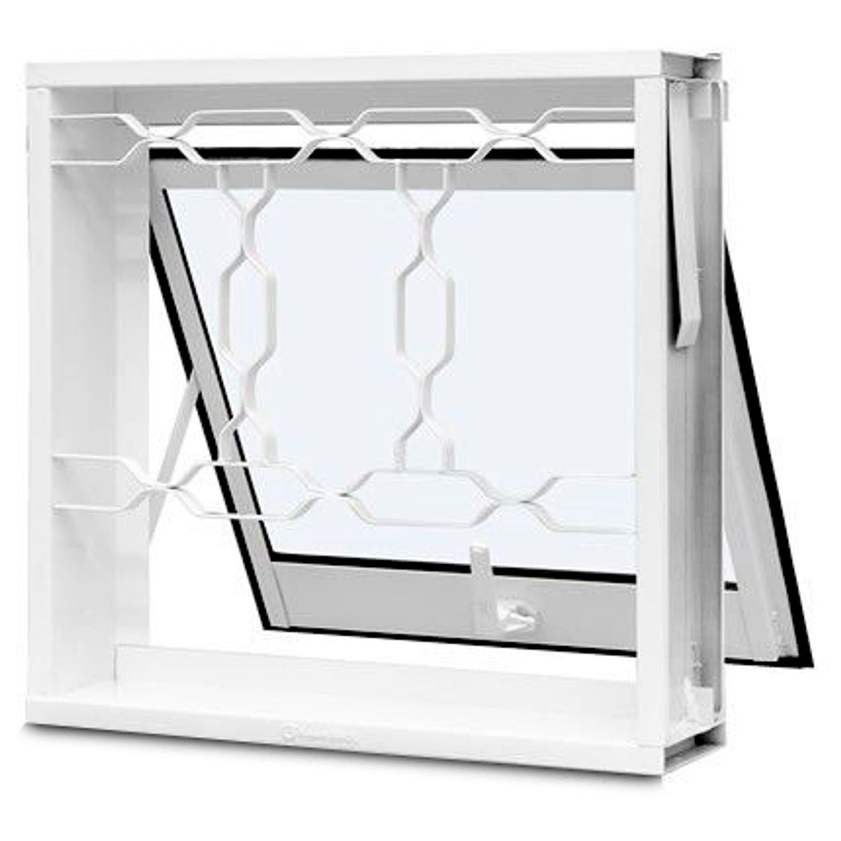 Janela Maxim-ar Aço Corrente 60x80x12cm Qualitysol, marca Ramassol - Foto Principal