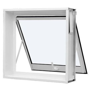 Janela Maxim-ar A�o Branco 60x80x7cm Qualitysol