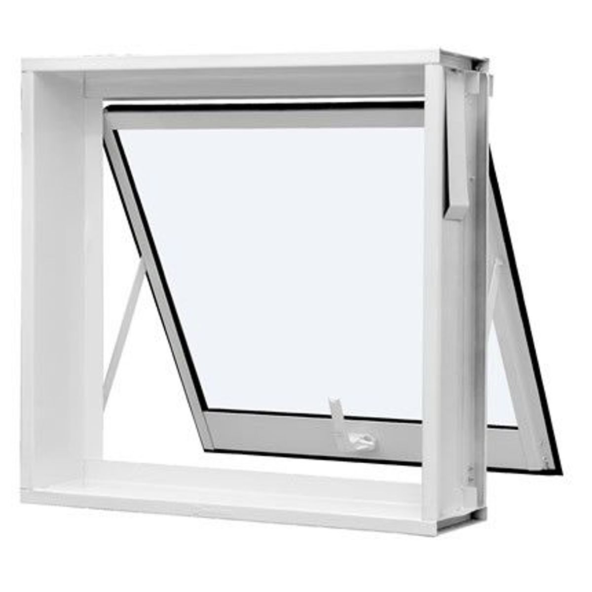 Janela Maxim-ar Aço Branco 60x80x7cm Qualitysol, marca Ramassol - Foto 2