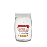 Pote Pratik Decorado 1600ml Branco