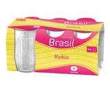Jogo 6 Copos Bahia Incolor Weaton 300ml Allmix