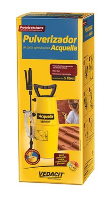 Impermeabilizante Incolor Acquella Base gua para Fachadas e Telhado com Pulverizador 5 Litros Vedacit
