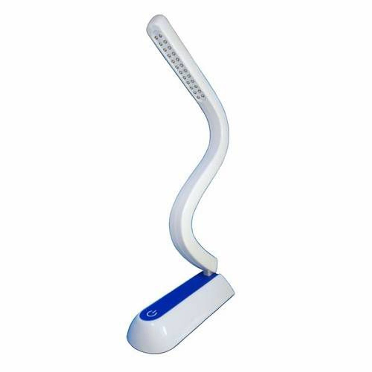 Luminária Portátil LED com Bateria Recarregável 1,5W Bivolt Branco, marca DNI - Foto Principal