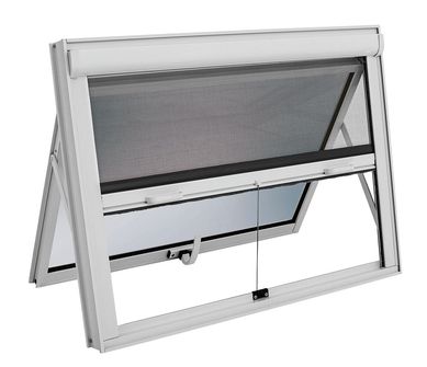 Janela Maxim-ar Alumnio Branco 60x100x7cm Alumifort