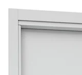 Guarnição Alumínio Branco 215x78xcm Aluminium