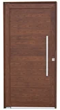 Porta Pivotante Alumínio Cerejeira Direita 216x110x8cm Alumifort
