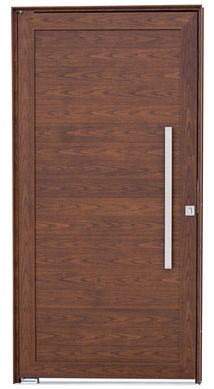 Porta Pivotante Alumnio Cerejeira Direita 216x110x8cm Alumifort