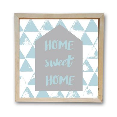 Quadro Moldura Cofre Home 30x30cm