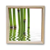 Quadro Moldura Cofre Bambu I 30x30cm