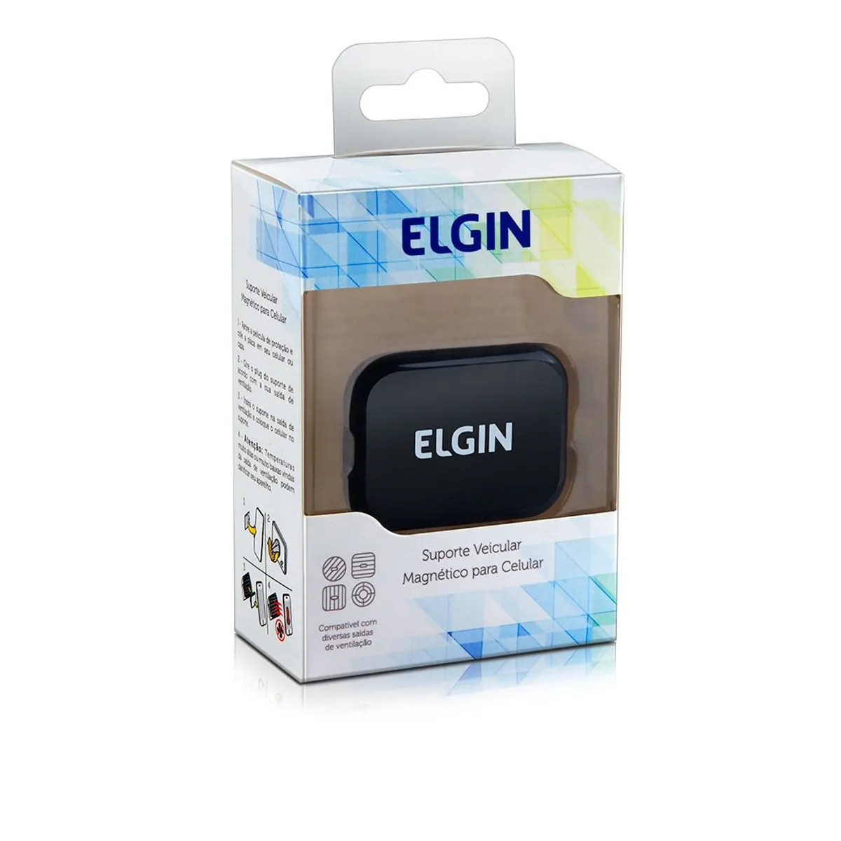 Suporte Veicular para Celular Magnético, marca Elgin - Foto Principal