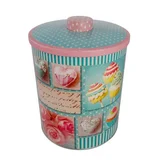 Lata de Metal Cupcake 13,8x16,5cm Colorido