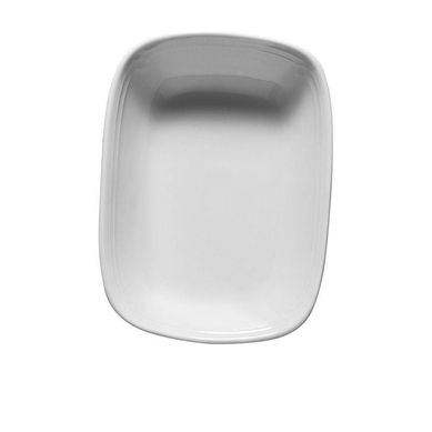 Saladeira Retangular 17cm Roma Branco