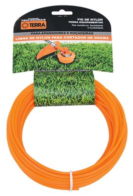 Fio de Nylon quadrado 2,66mm 100g Terra
