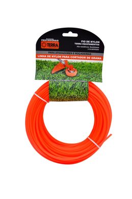 Fio Nylon Para Roadeira 3,0 Mm Quadrado Terra Equipamento